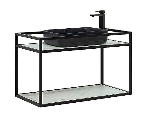 Консоль под раковину Allen Brau Liberty 90 1.33003.BB Черный браш