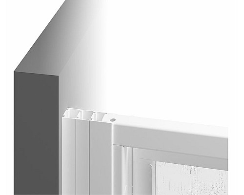 Душевая стенка Ravak Supernova PSS-75 940301O2Z1 профиль Белый стекло Transparent