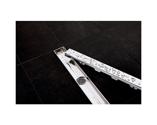 Декоративная панель TECE drainline steel II 601282