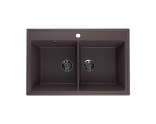 Кухонная мойка Ulgran Quartz Ruma 780-06 трюфель