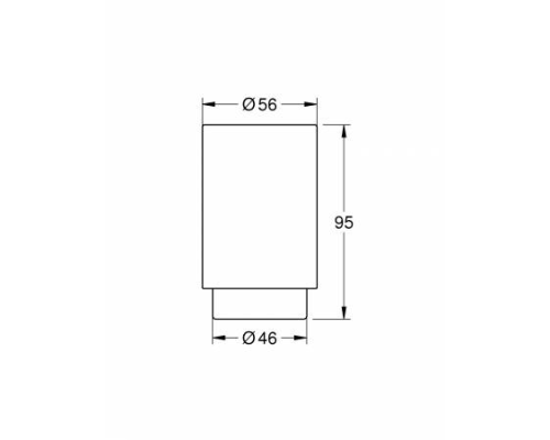 Стакан для зубных щеток Grohe Selection 41029000 Белый