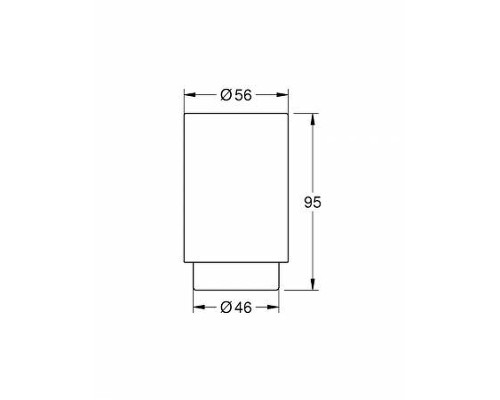 Стакан для зубных щеток Grohe Selection 41029000 Белый