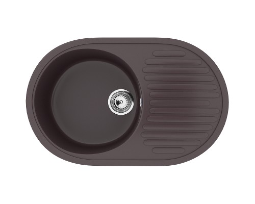 Кухонная мойка Ulgran Classic U-107-345 Шоколад