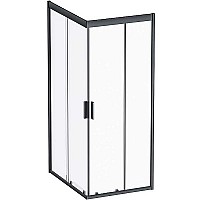 Душевой уголок AM.PM Gem 100х80 W90G-404-100280-BT Черный матовый