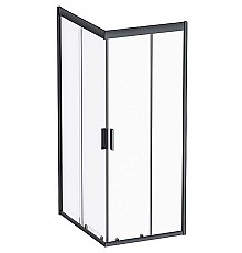 Душевой уголок AM.PM Gem 100х80 W90G-404-100280-BT Черный матовый