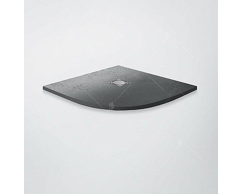Душевой поддон из искусственного камня RGW Stone Tray ST/R-G 90х90 16153099-02 Графит