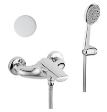 Смеситель для ванны Webert Aria AI850101844 белый