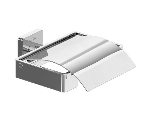 Держатель туалетной бумаги Villeroy&Boch Elements-Striking с крышкой Хром