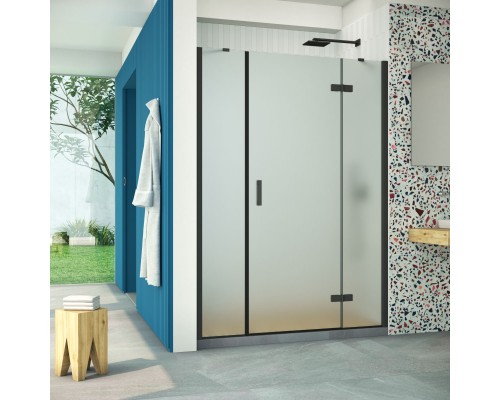 Дверь в душевой проем AFP-F Retta 130 02М 10 R стекло сатин