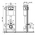 Инсталляция Delice Nimb DLR_000002 с клавишей смыва Хром