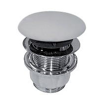 Донный клапан Kerasan Nolita 923359 светло-серый матовый