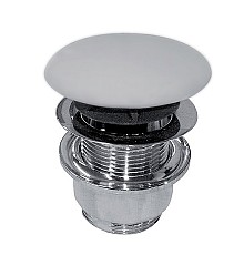 Донный клапан Kerasan Nolita 923359 светло-серый матовый