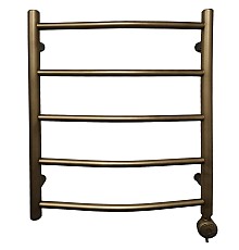 Полотенцесушитель GROIS Kelly GR-007 500х600 П5 bronze с тэном