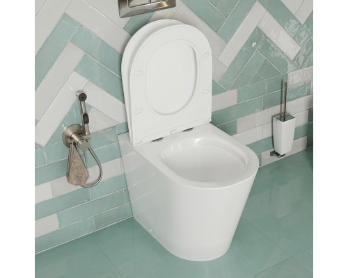 Унитаз Iddis Calipso Rimless CALRDSEi26 приставной с сиденьем Микролифт