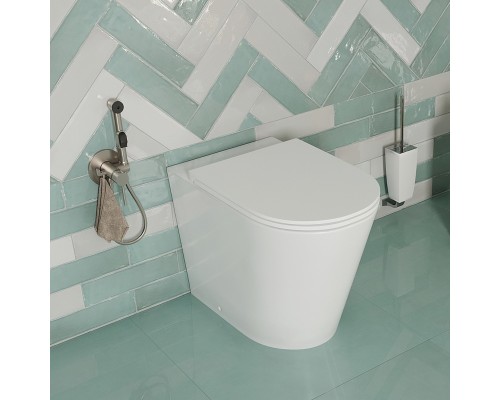 Унитаз Iddis Calipso Rimless CALRDSEi26 приставной с сиденьем Микролифт