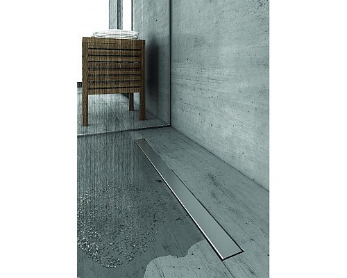 Душевой лоток BERGES C1 Norma 600 матовый хром боковой