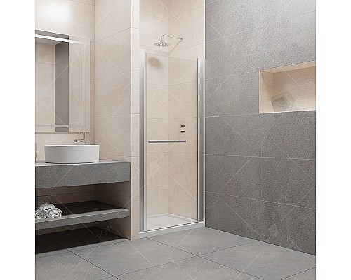 Душевая дверь RGW Passage PA-03 80 41080308-11 профиль Хром стекло прозрачное