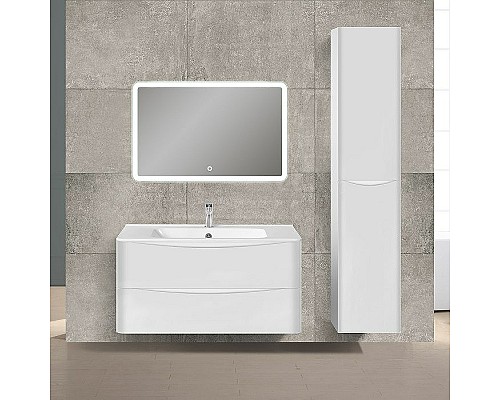 Тумба под раковину Vincea Paola 100 VMC-2P100GW подвесная G.White