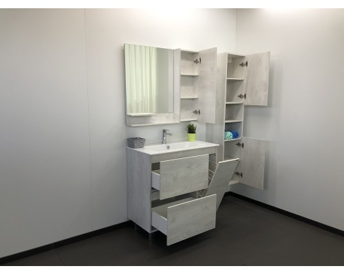 Тумба с раковиной Comforty Верона 90 Дуб белый
