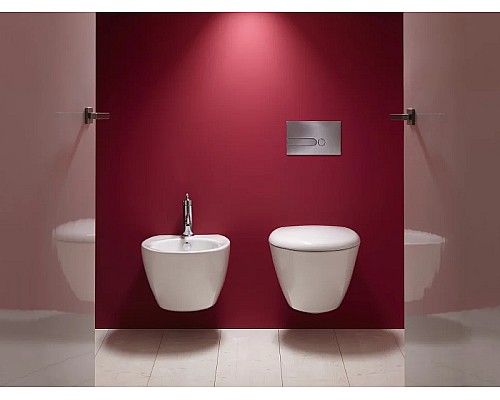 Комплект унитаза с инсталляцией Jacob Delafon Presquile E21743RU-00 с сиденьем Микролифт и клавишей смыва