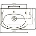 Раковина Corozo Уют 45 SD-00000088