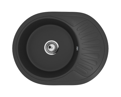 Кухонная мойка Ulgran Classic U-107m-344 Ультра-черная