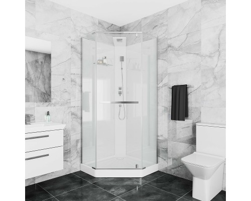 Душевая кабина Cerutti SPA Chika 90x90 901T без гидромассажа