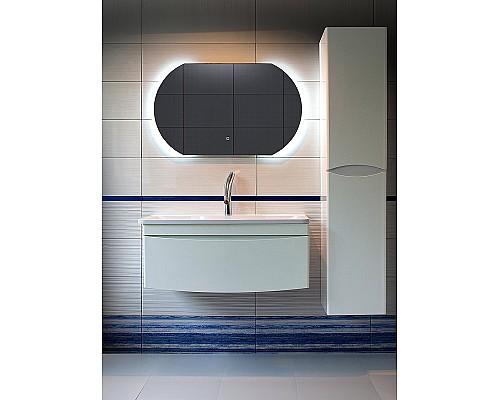 Зеркало Бриклаер Вега Мальта 100 4627125415609 с подсветкой с сенсорным выключателем