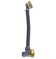 Слив-перелив WasserKRAFT Aisch A203 click-clack Золото матовое