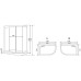 Душевая кабина Timo Standart 120x85 без гидромассажа