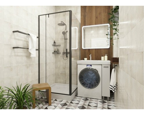 Тумба с раковиной Эстет Riga Luxe R 80 ФР-00009661 Белая