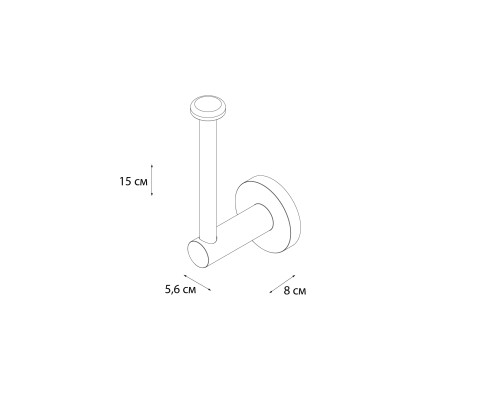 Держатель для запасного рулона Fixsen Hotel FX-31010B