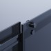 Душевой уголок Ambassador Benefit 160x90 профиль Черный стекло прозрачное