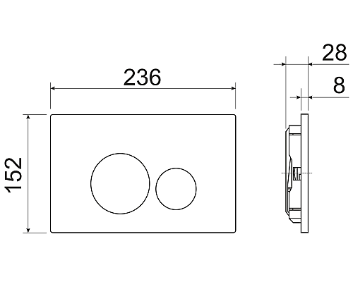 Комплект унитаза с инсталляцией Ceramica Nova Play CN3001_1001B_1000 с сиденьем Микролифт и Черной матовой клавишей смыва