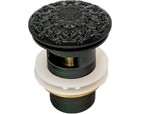 Донный клапан Milacio click-clack Черный