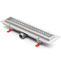 Душевой лоток Paini Harmony 450 CH450H с решеткой Хром