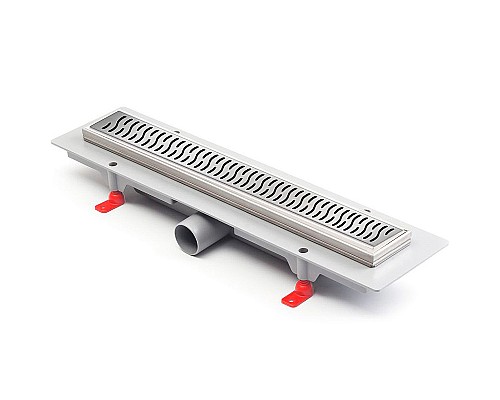 Душевой лоток Paini Harmony 450 CH450H с решеткой Хром