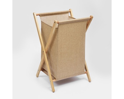 Корзина для белья WasserKRAFT Nau WB-771-L Бежевая