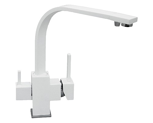 Смеситель для кухни Seaman Barcelone SSL-5390-SG Белый