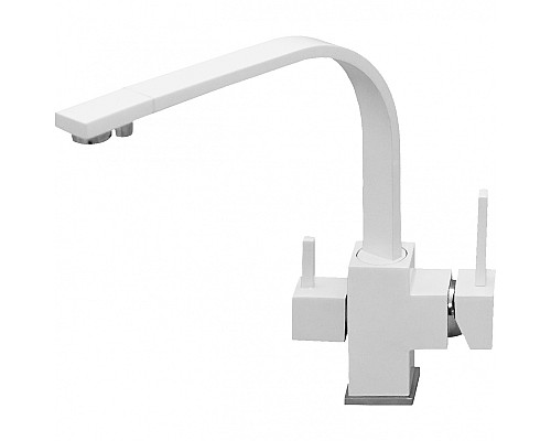 Смеситель для кухни Seaman Barcelone SSL-5390-SG Белый