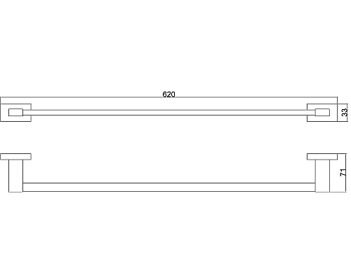 Полотенцедержатель Belz B904 B90401 Вороненая сталь Полотенцедержатель Belz B904 B90401 Вороненая сталь
