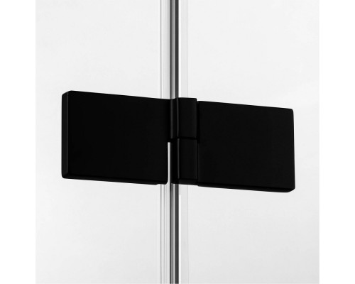 Душевое ограждение NEW TRENDY AVEXA BLACK 80x80x200 (черный)