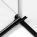 Душевое ограждение NEW TRENDY AVEXA BLACK 80x80x200 (черный)