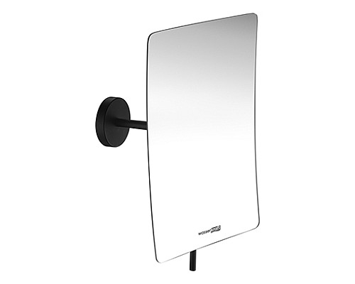 Зеркало WasserKRAFT K-1001BLACK с 3-х кратным увеличением