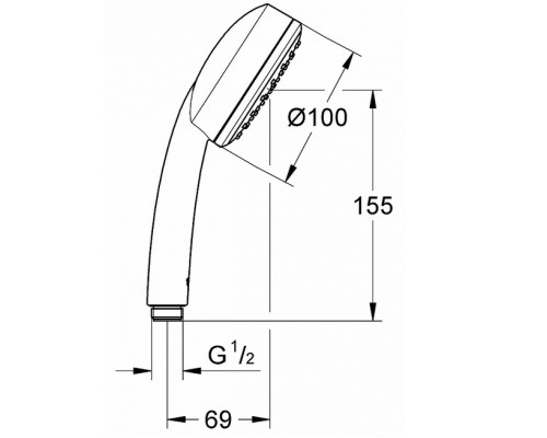 Ручной душ Grohe