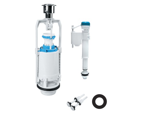 Одноуровневая водосливная арматура круглая резинка IDDIS F012400-0004