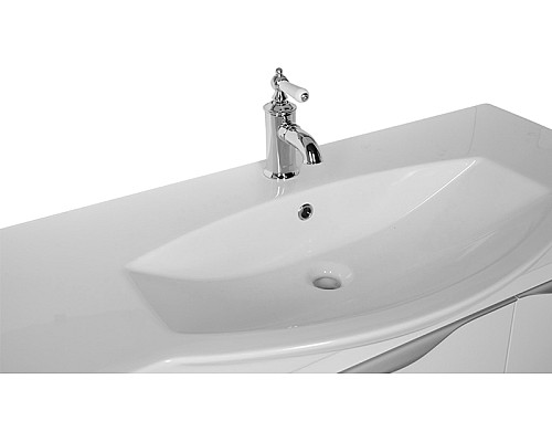 Тумба под раковину Aquanet Франка 105 183055 подвесная Белая