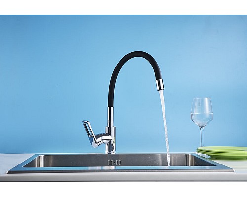 Смеситель для кухонной мойки Rossinka Z Z35-35U-Black