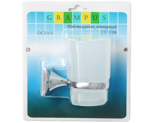 Стакан для зубных щеток Grampus Ocean GR-2006 Хром