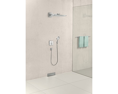 Шланговое подключение для душа Hansgrohe Fixfit Square 26455000